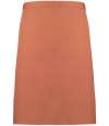 PR151 Colours Mid Length Apron Chestnut colour image